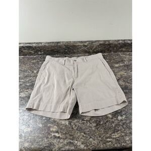 Polo Ralph Lauren Men's Striped Chino Shorts Beige Size 32 Casual